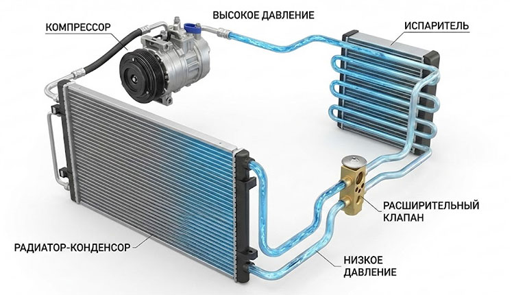 Почему не работает кондиционер в машине