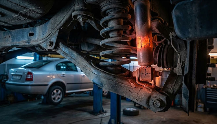 Skoda Octavia: стук подвески и скрип стоек – как найти источник шума