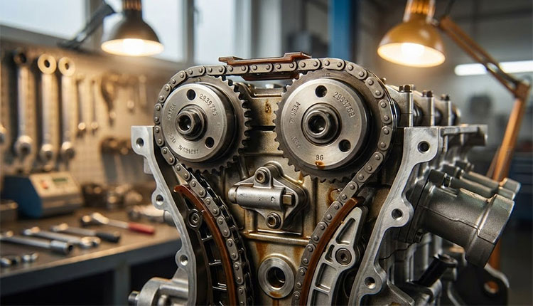 Цепь ГРМ и растяжение на моторах Skoda (TSI)