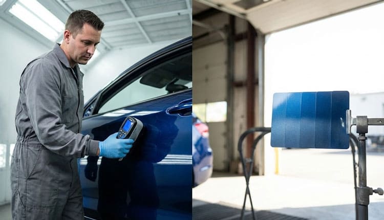 Как спектрофотометр и солнечный свет помогают малярам подобрать краску в цвет кузова