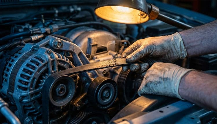 Как устранить свист ремня генератора