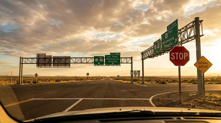 Вождение в США: особенности правил и дорожных знаков