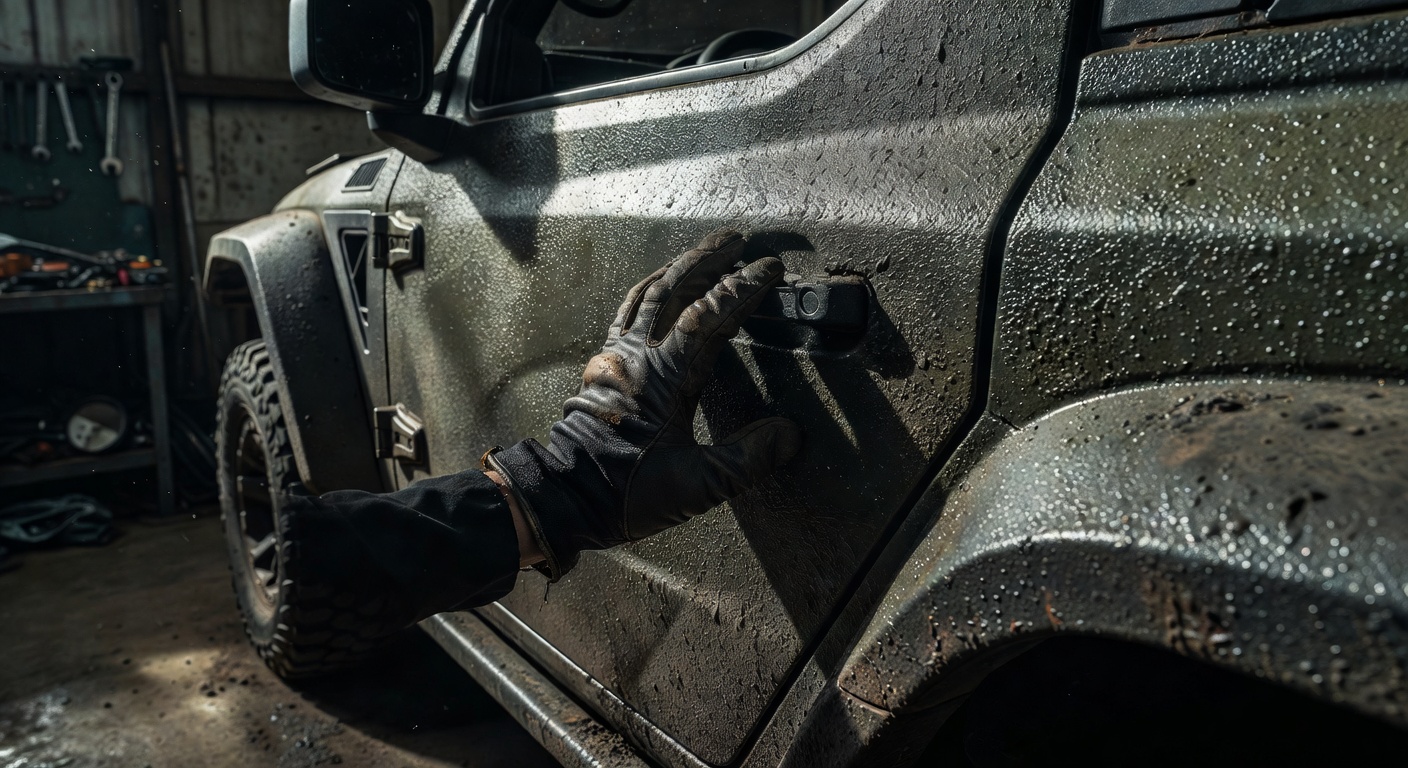 Краска Раптор для авто: что это такое и когда её используют