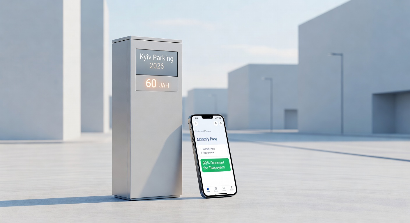 Парковка в Киеве с 27 апреля: новые тарифы и месячные абонементы — всё что изменится