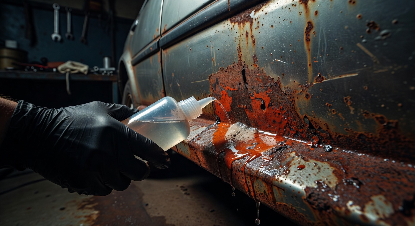 Преобразователь ржавчины для авто: как работает и какой лучше