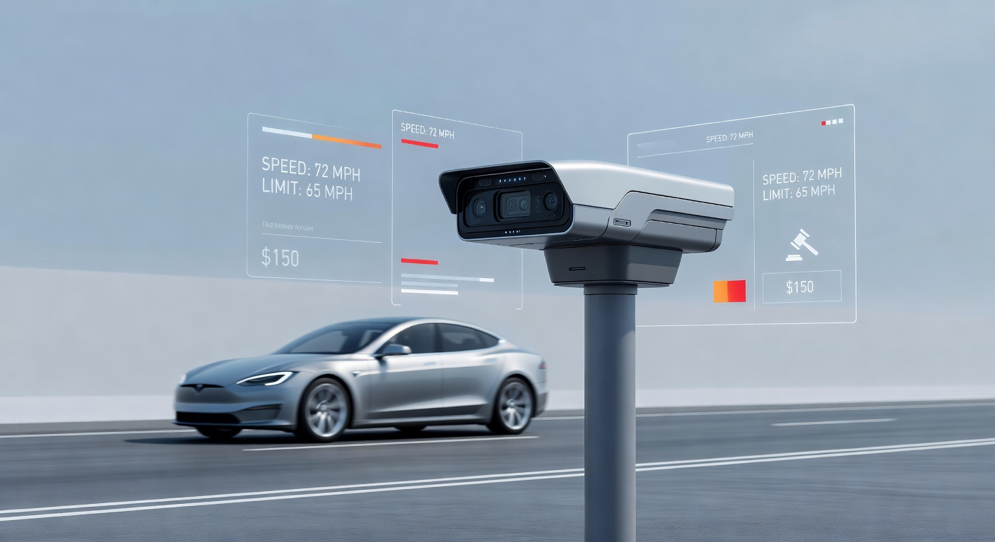 Штрафы за превышение скорости в Украине в 2026 году: таблица и суммы