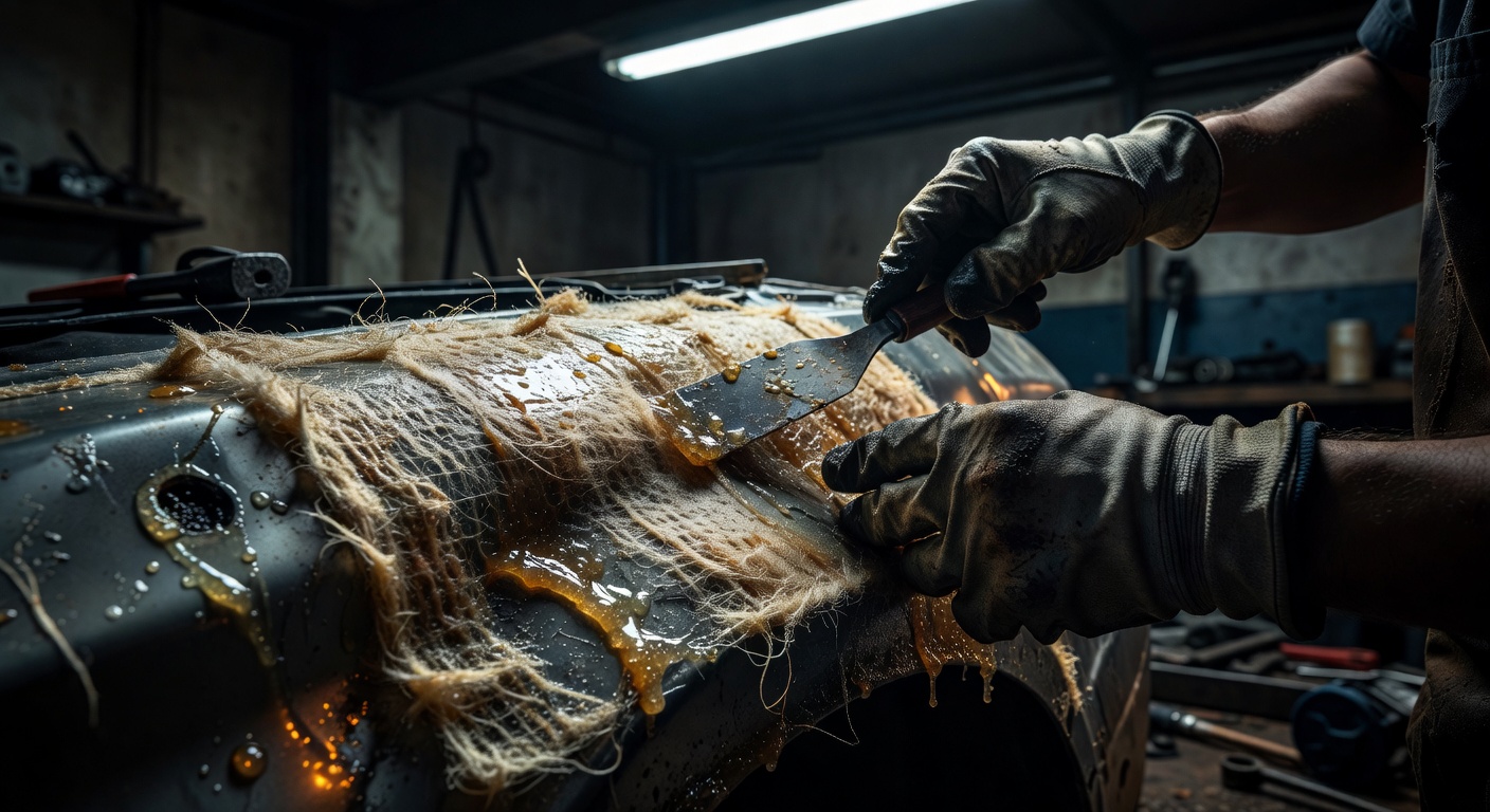 Стекловолокно для авто: ремонт кузова своими руками