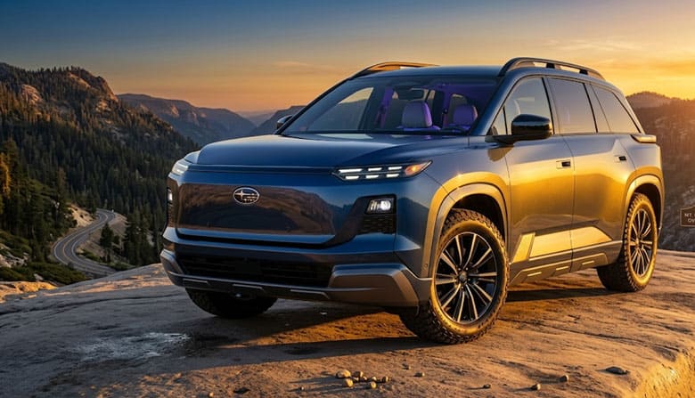 Subaru представила электрический SUV на 420 л.с. с тремя рядами сидений — что известно