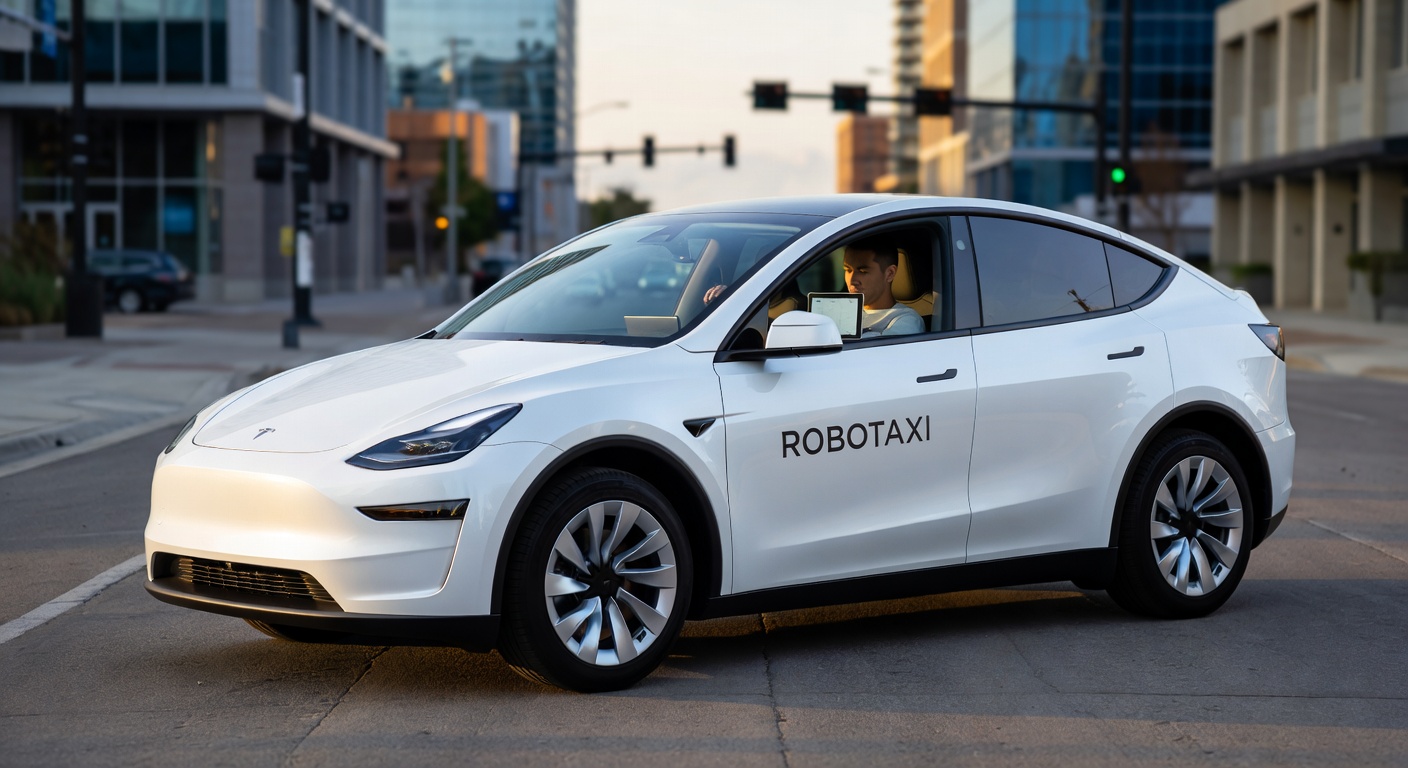 Разоблачение Tesla: за рулём «автономного» роботакси оказался живой оператор