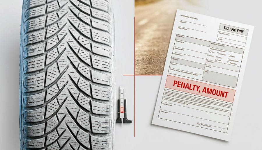 Зимняя резина летом: какой штраф грозит украинским водителям в 2026 году