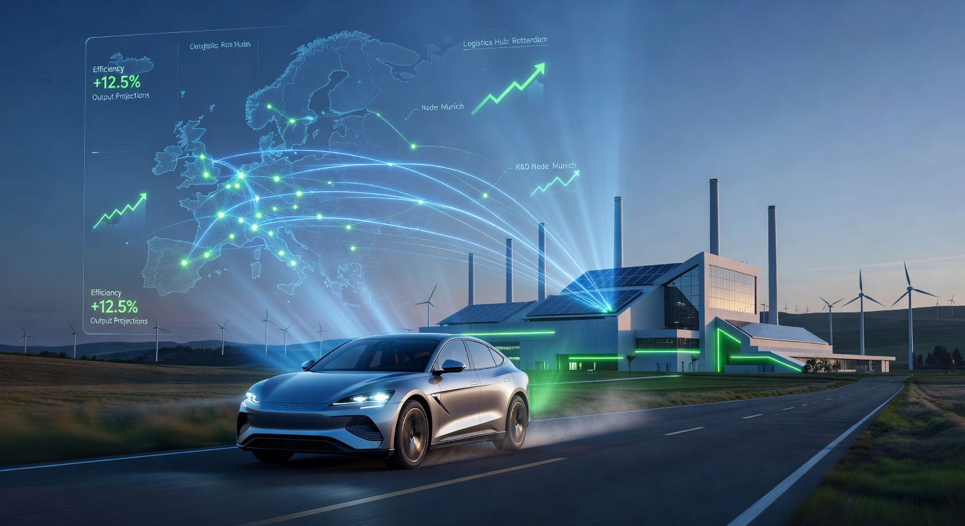 BYD покупает заводы в Европе: китайская экспансия, которая меняет всё