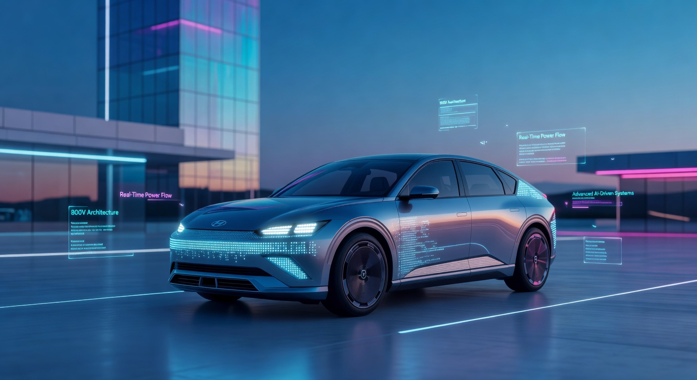 Hyundai Ioniq V против Tesla: чем футуристический седан бросает вызов конкуренту