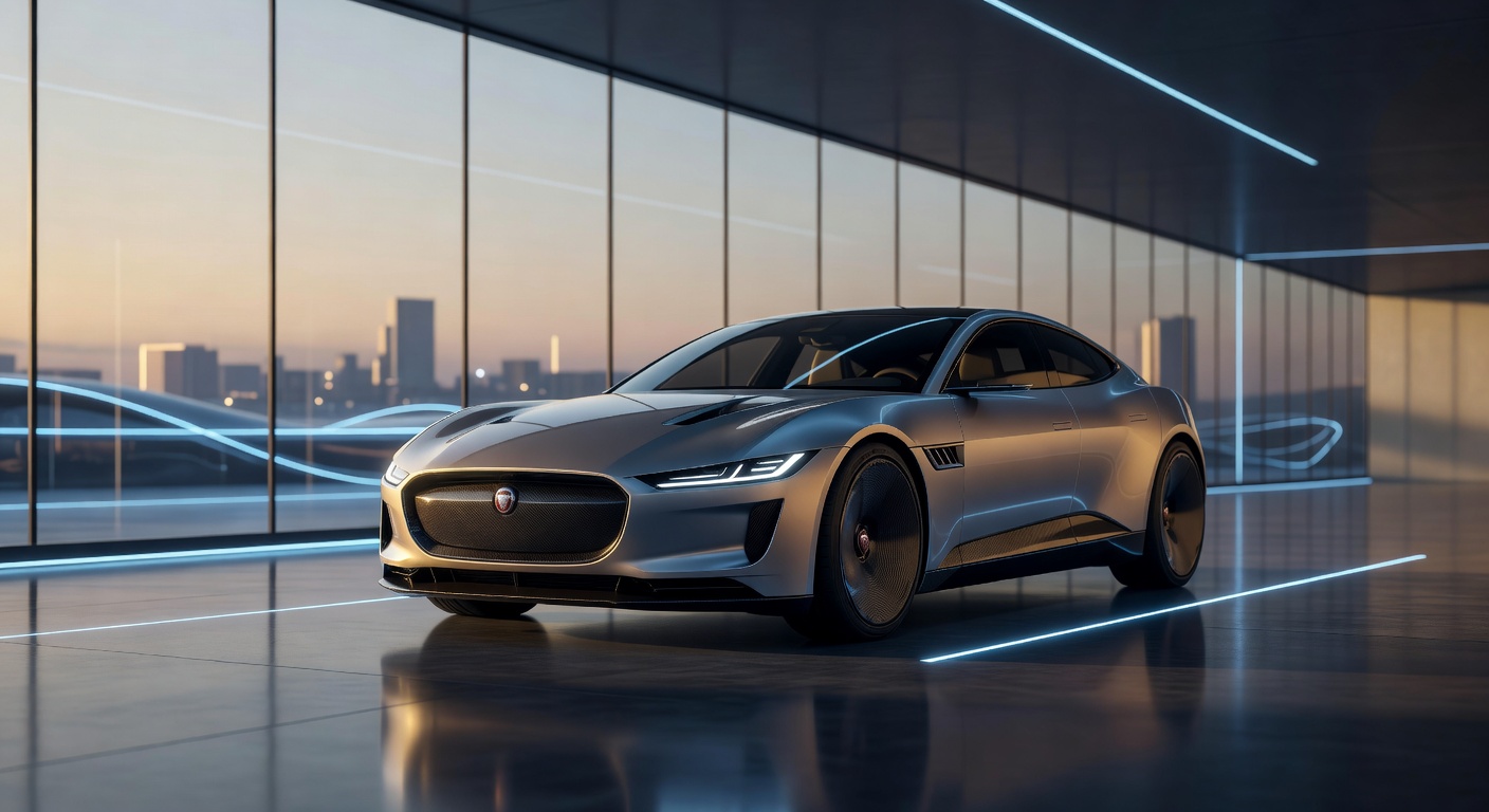 Jaguar Type 01: что известно о первом электрокаре новой эпохи бренда