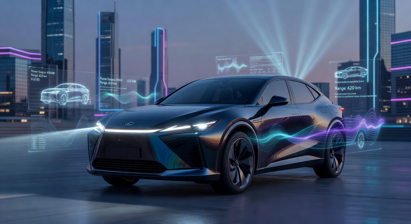 Lexus TZ 2027: трёхрядный электрокроссовер с 500+ км запасом хода и звуком суперкара