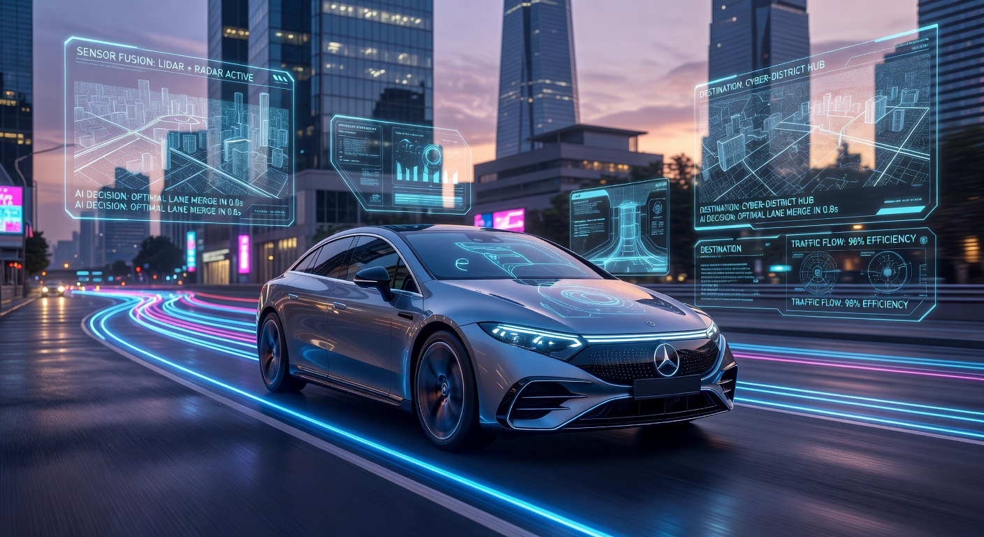 Mercedes-Benz запустил городской автопилот в Германии: где работает и когда ждать в Украине