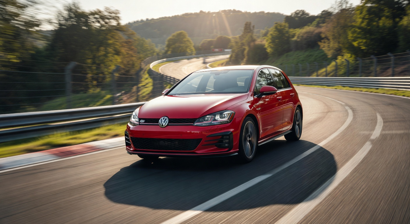 VW Golf GTI Edition 50 установил рекорд Нюрбургринга: как «народному» хэтчу это удалось