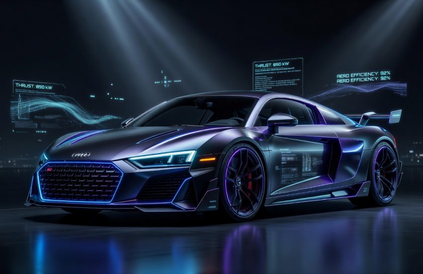 Audi готовит преемника R8: суперкар на 1001 л.с. уже тестируют на Нюрбургринге