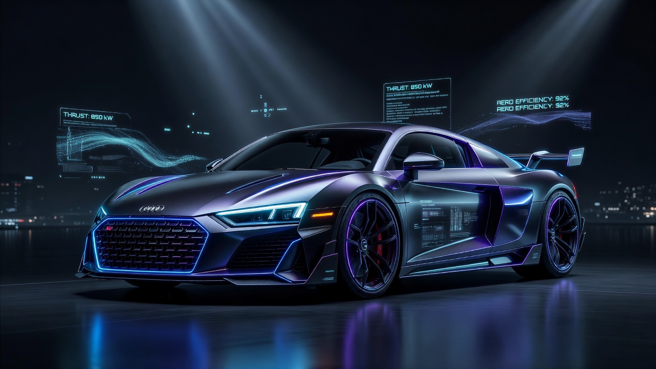 Audi готовит преемника R8: суперкар на 1001 л.с. уже тестируют на Нюрбургринге