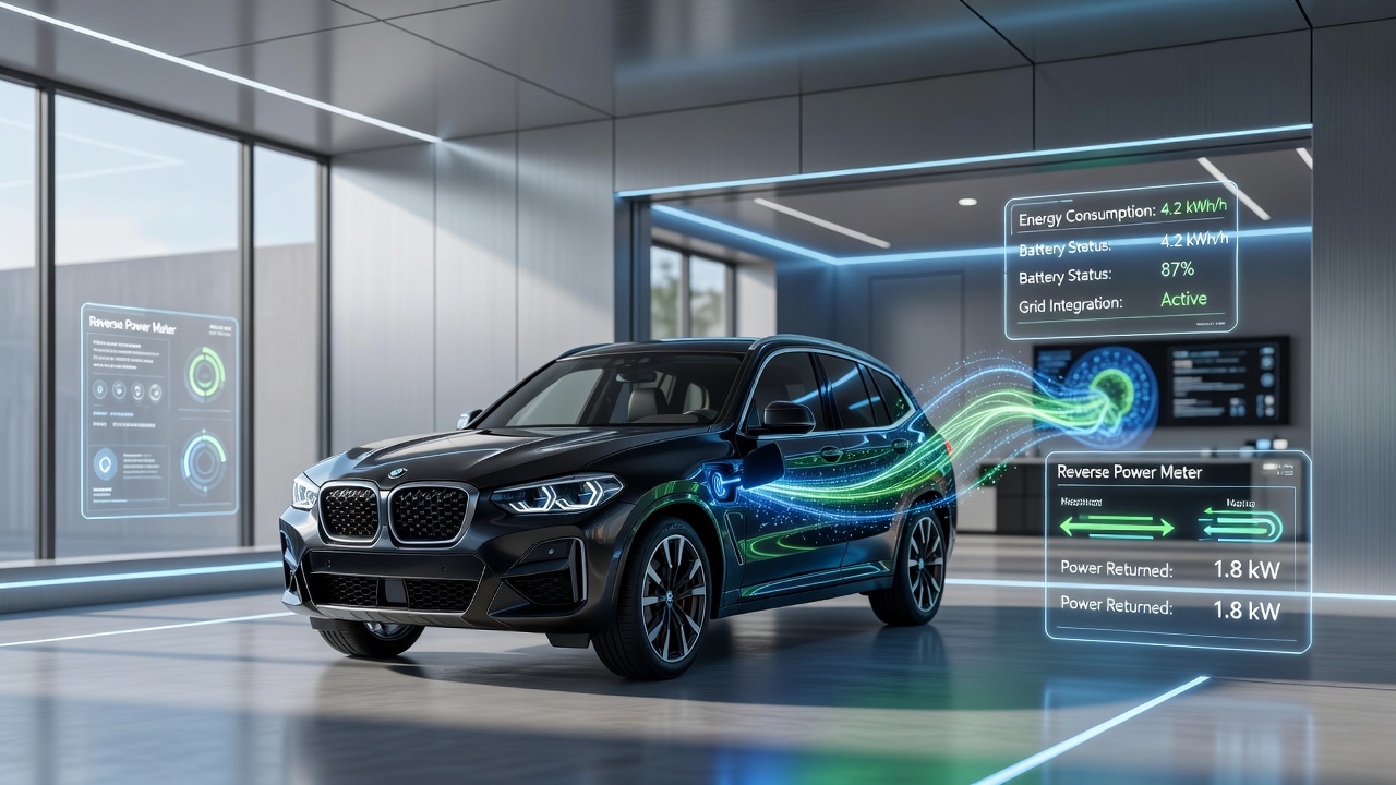 BMW превратит электромобили в «пауэрбанки» для домов: как это изменит рынок энергии