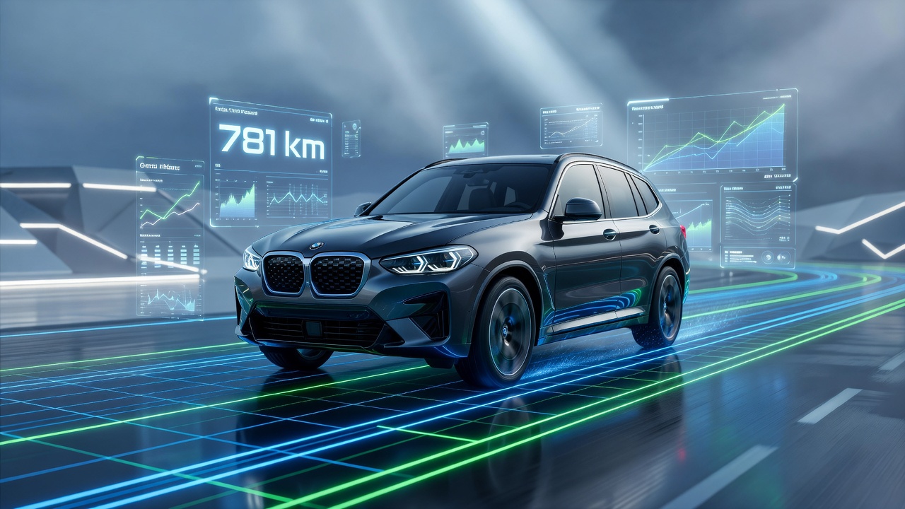 BMW iX3 проехал 781 км: как немецкий электромобиль унизил Tesla и Lucid