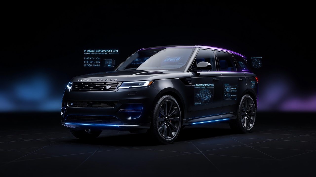 Land Rover готовит первый электрический Range Rover Sport: что о нём уже известно