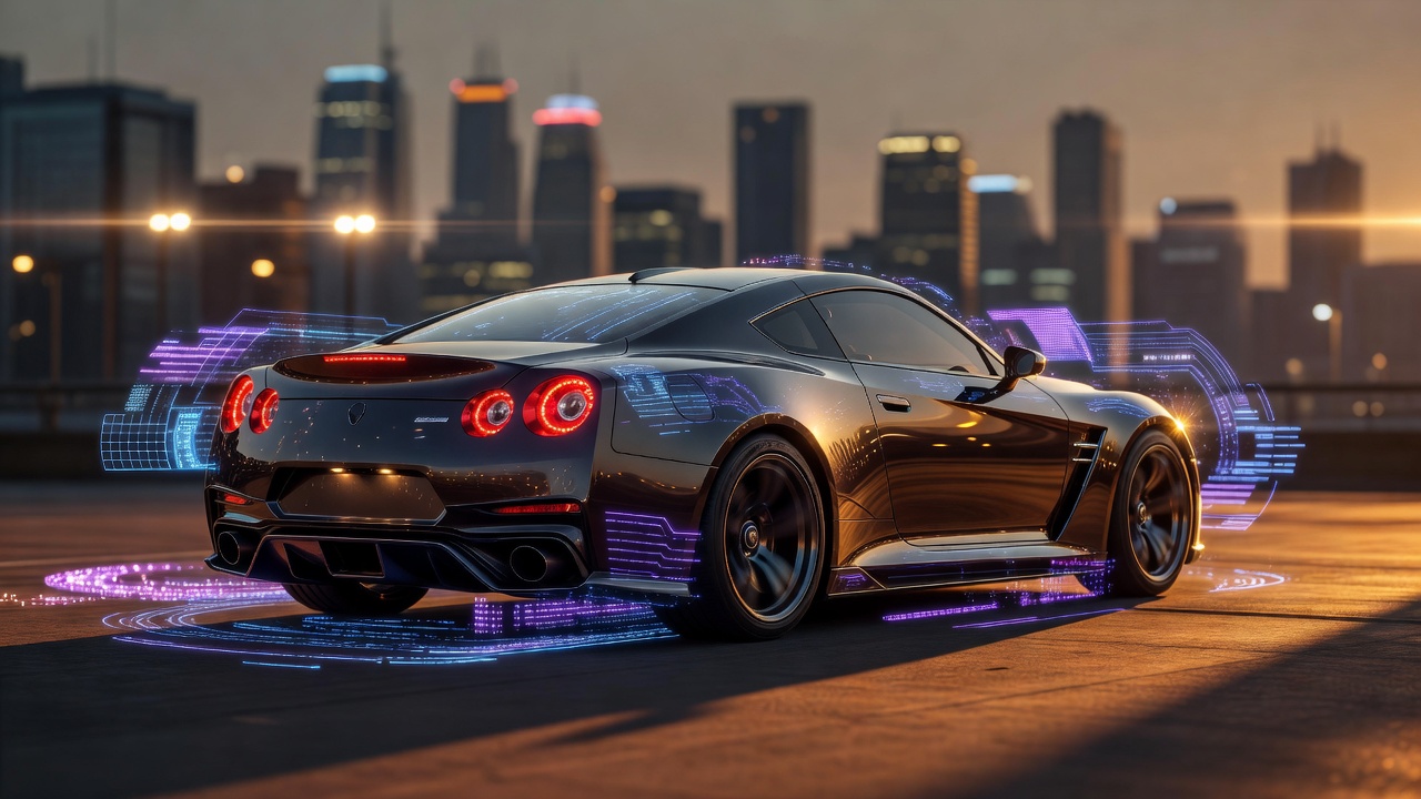Nissan Skyline возвращается: легендарный автомобиль воссоздали с помощью искусственного интеллекта