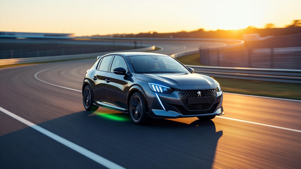 Peugeot E-208 GTi: электрический «горячий хэтч» с 280 л.с. дебютирует на Ле-Мане