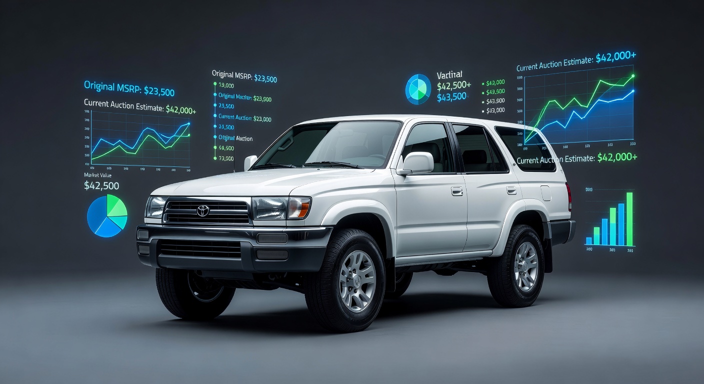 Toyota 4Runner 1996 года продали дороже нового: почему старые внедорожники бьют рекорды