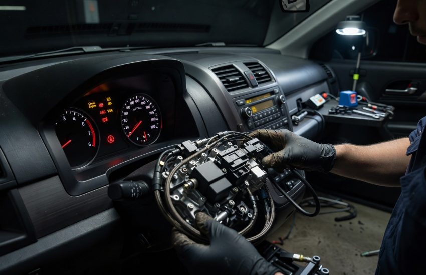 Аварийный режим Honda CR-V 3: одновременно горят Check, VSA, ABS — что делать