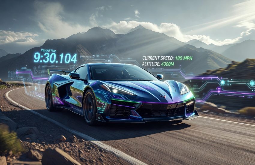 Chevrolet Corvette ZR1X побил рекорд Pikes Peak: быстрее всех серийных авто