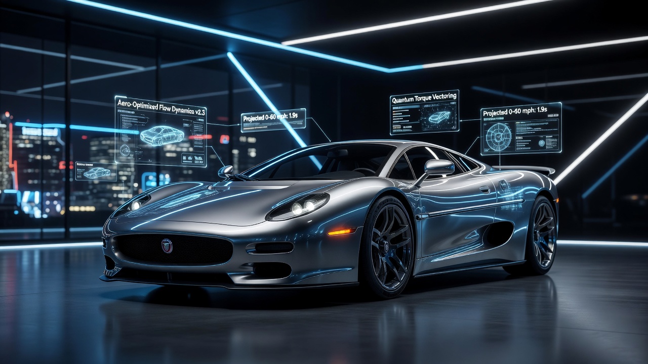 Jaguar XJ220 возрождается: современный концепт от Яна Каллума — как выглядит легенда