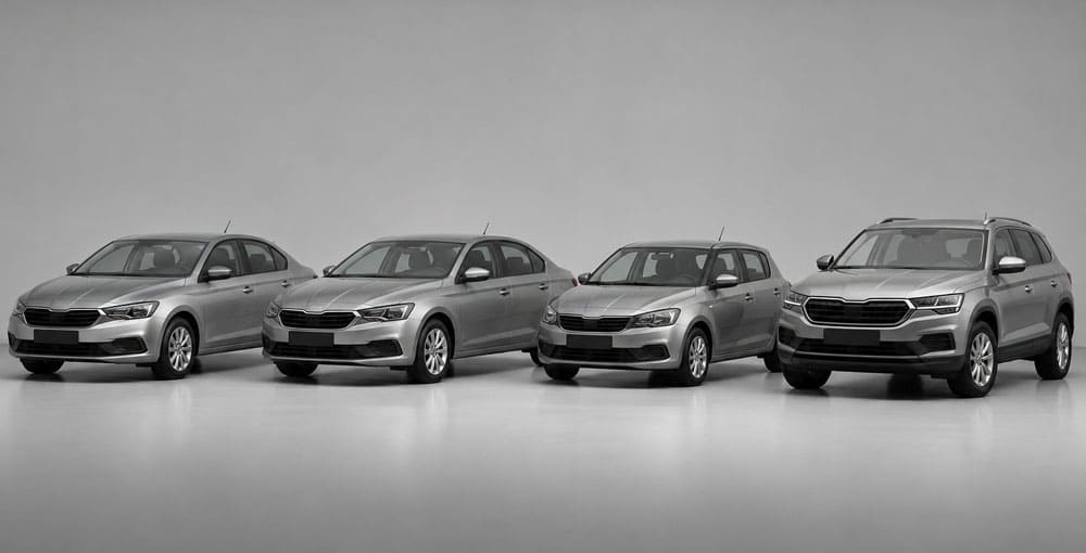 Сравнение моделей линейки Skoda: Octavia, Rapid, Fabia, Kodiaq