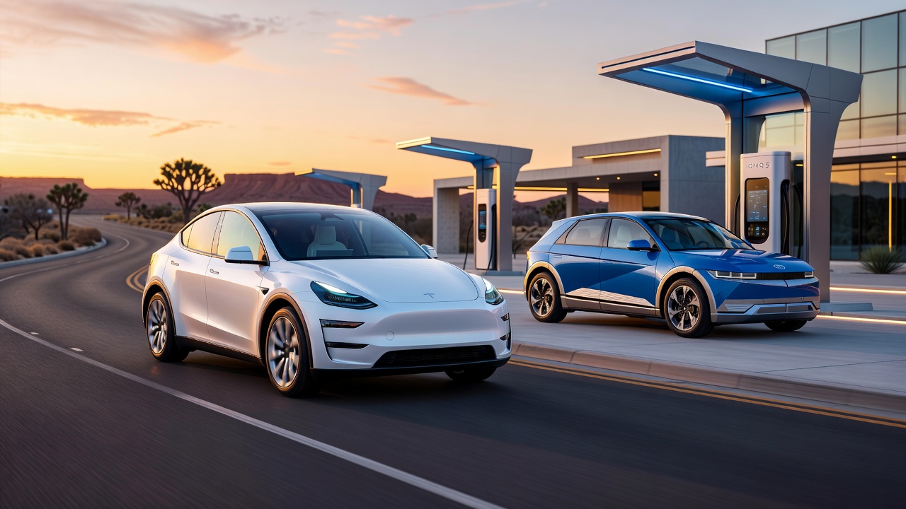 Tesla Model Y или Hyundai Ioniq 5: что выбрать в 2026 году