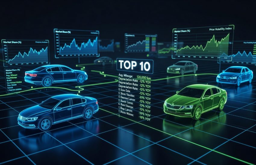 Украинцы скупают подержанные авто до 5 лет: ТОП-10 самых популярных моделей 2026