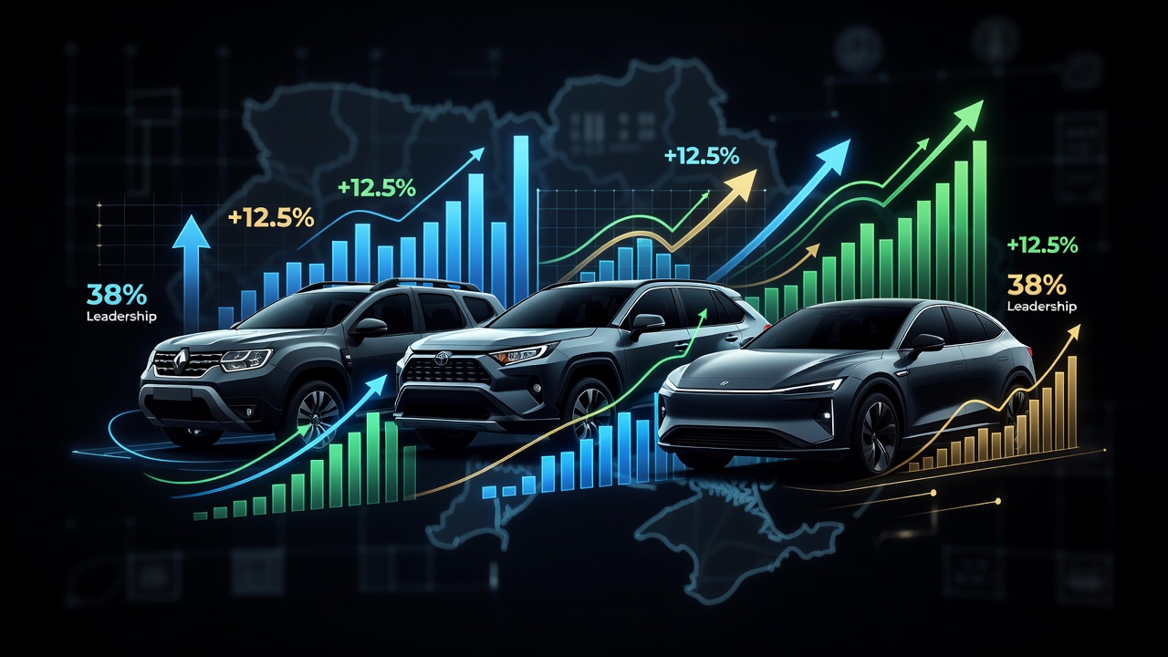 Какие авто чаще всего покупают украинцы в 2026 году: топ марок