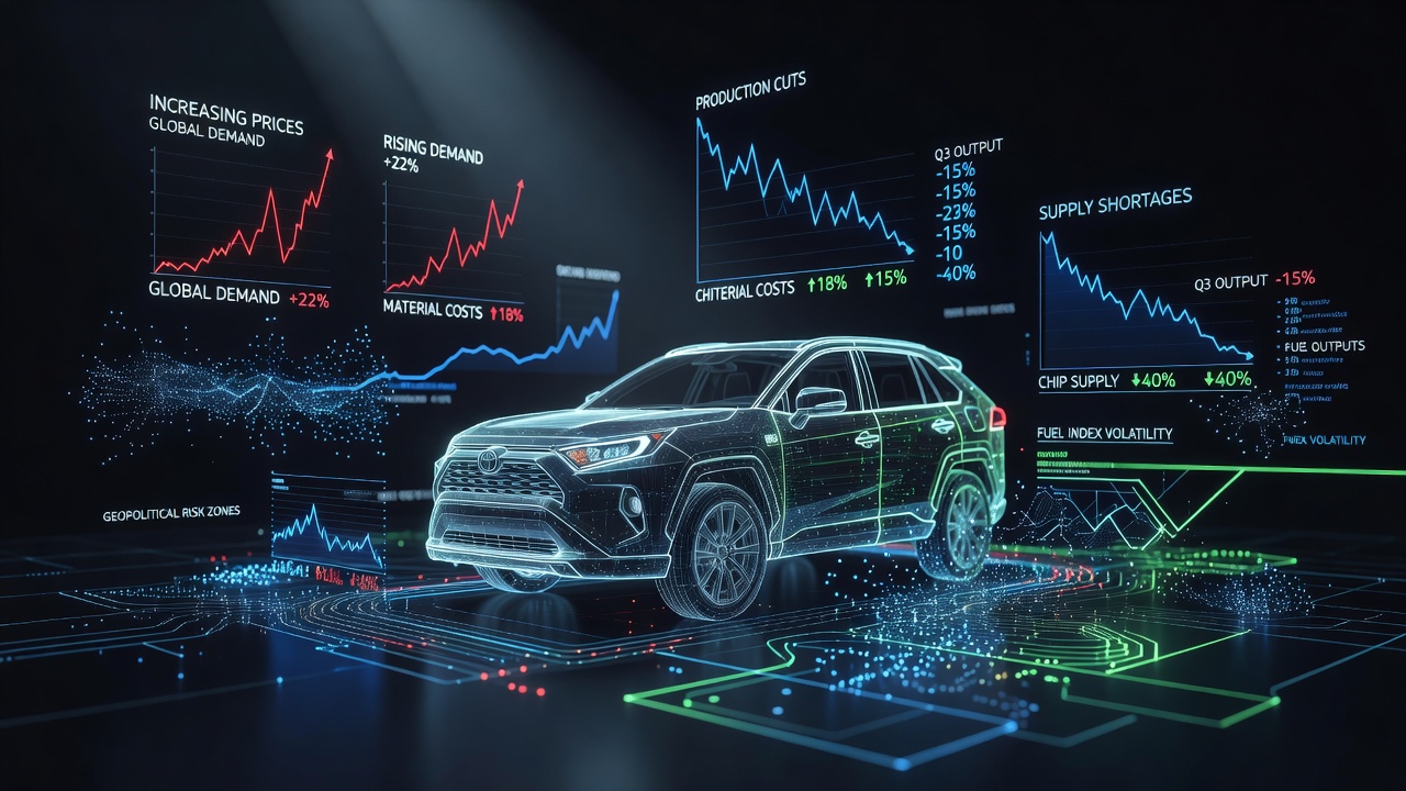 Toyota сокращает производство RAV4: почему культовый кросс теряет позиции