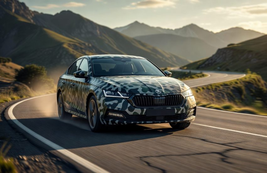 Skoda Octavia второй рестайлинг: первые фото, Modern Solid и новый облик бестселлера