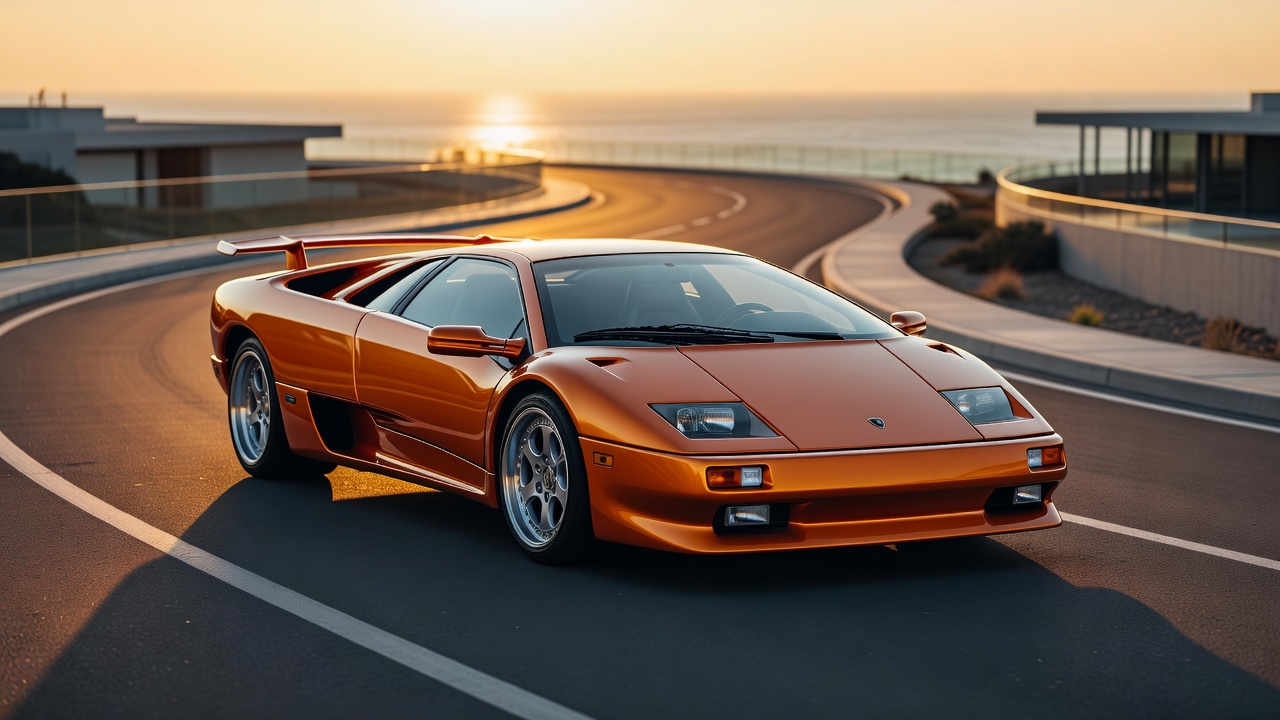 Lamborghini Diablo возвращается: как выглядит рестомод Eccentrica