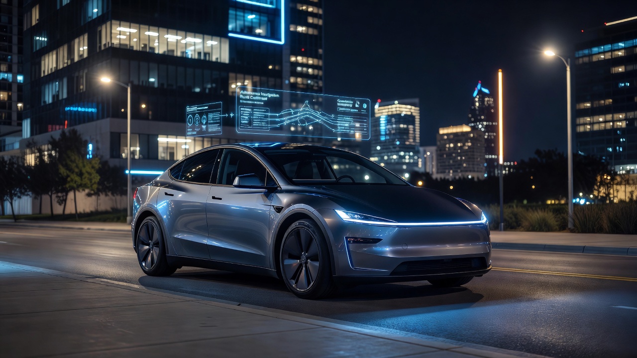 Такси без водителя: Tesla Cybercab вышел на дороги Остина и удивил рекламой