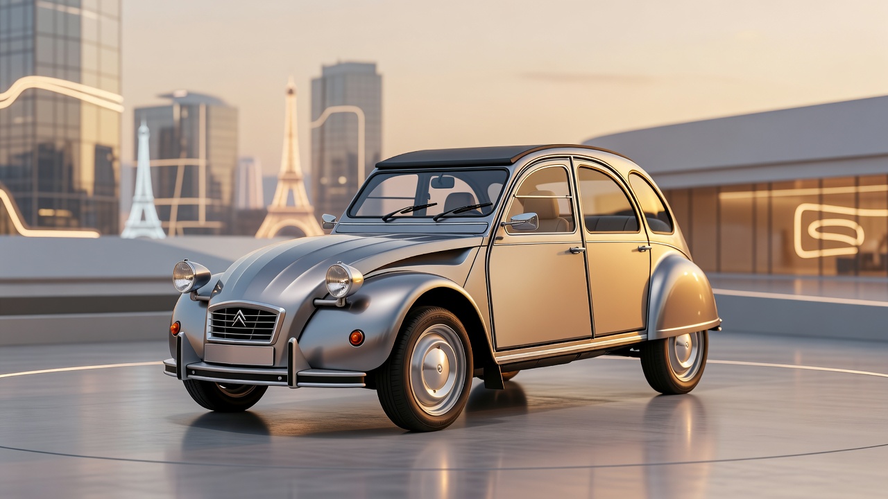 Citroën 2CV возвращается: электромобиль за 15 000 евро показали в Париже