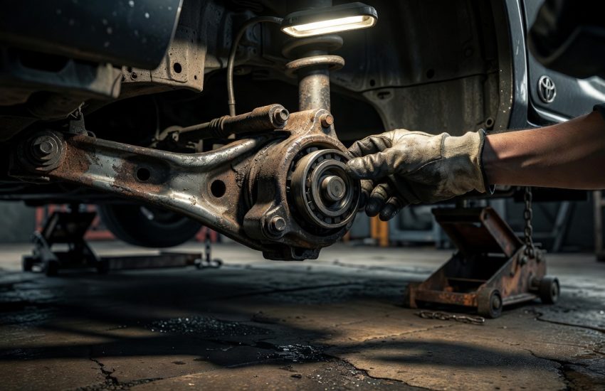 Гул и стук в Toyota на ходу: как по звуку определить неисправность подвески