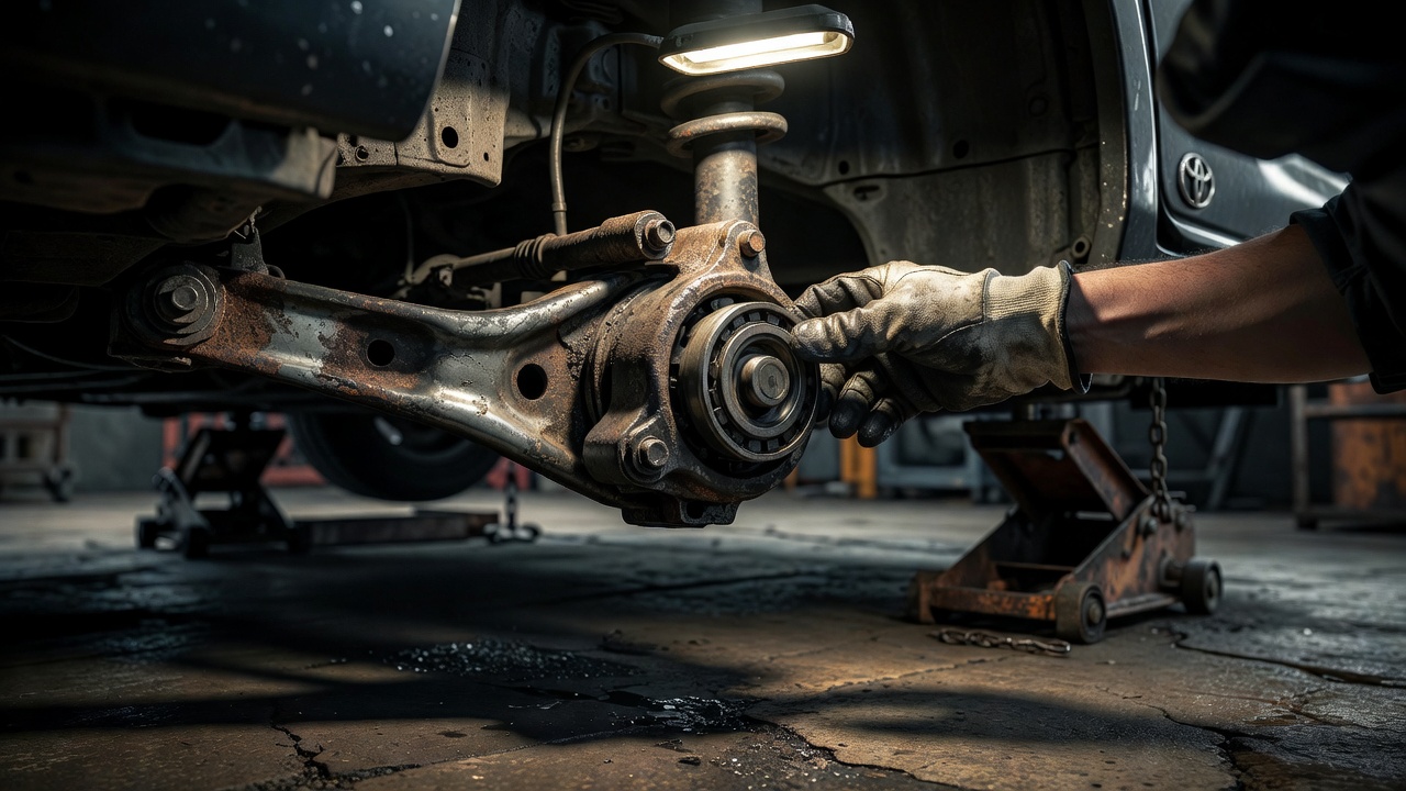 Гул и стук в Toyota на ходу: как по звуку определить неисправность подвески