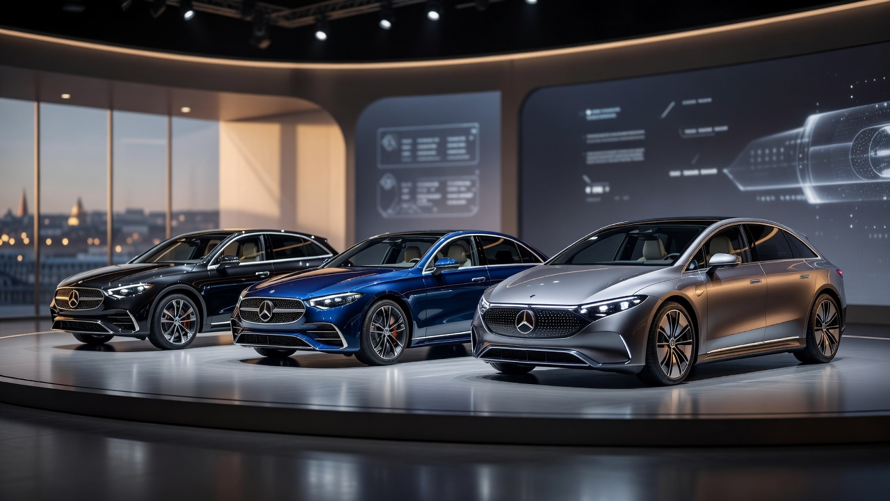 Mercedes-Benz в Париже 2026: новые GLA, GLE, S-Class и электрический VLE