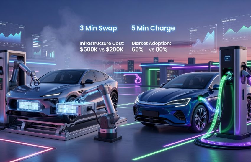Nio против BYD: что эффективнее — замена батареи или сверхбыстрая зарядка