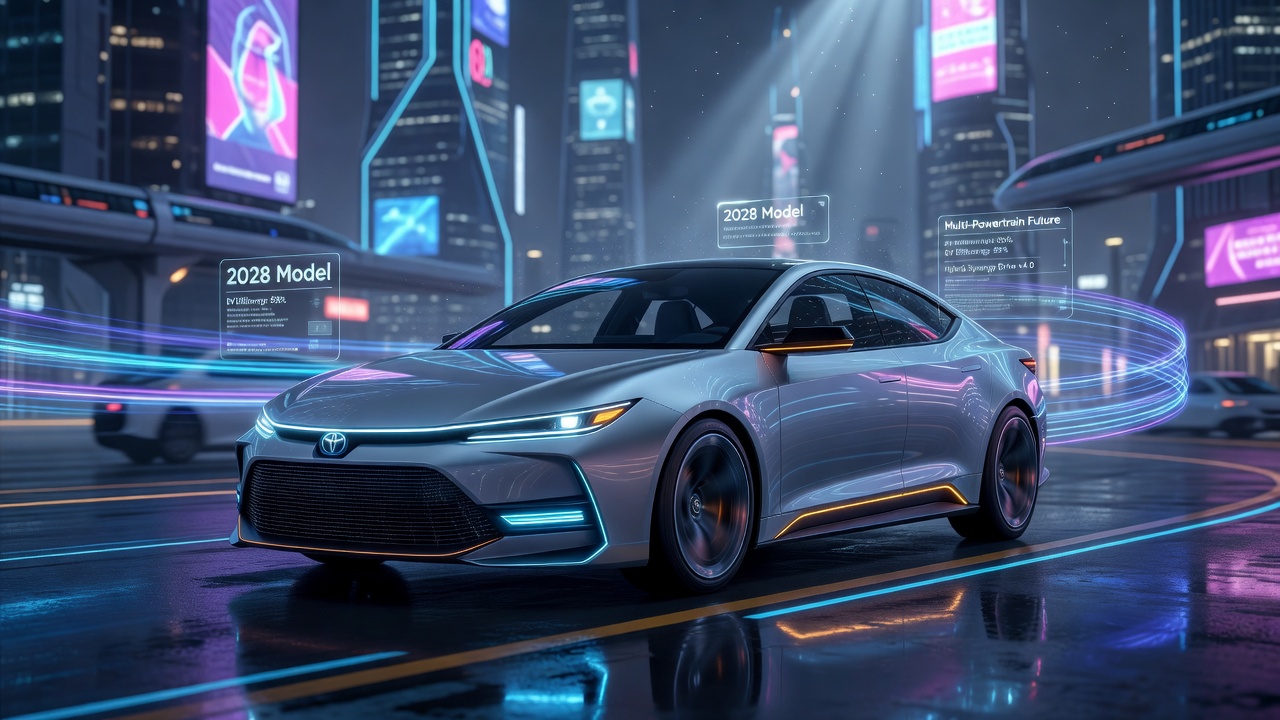 Новая Toyota Corolla: четыре типа двигателей, электроверсия к 2028 году и первое изображение