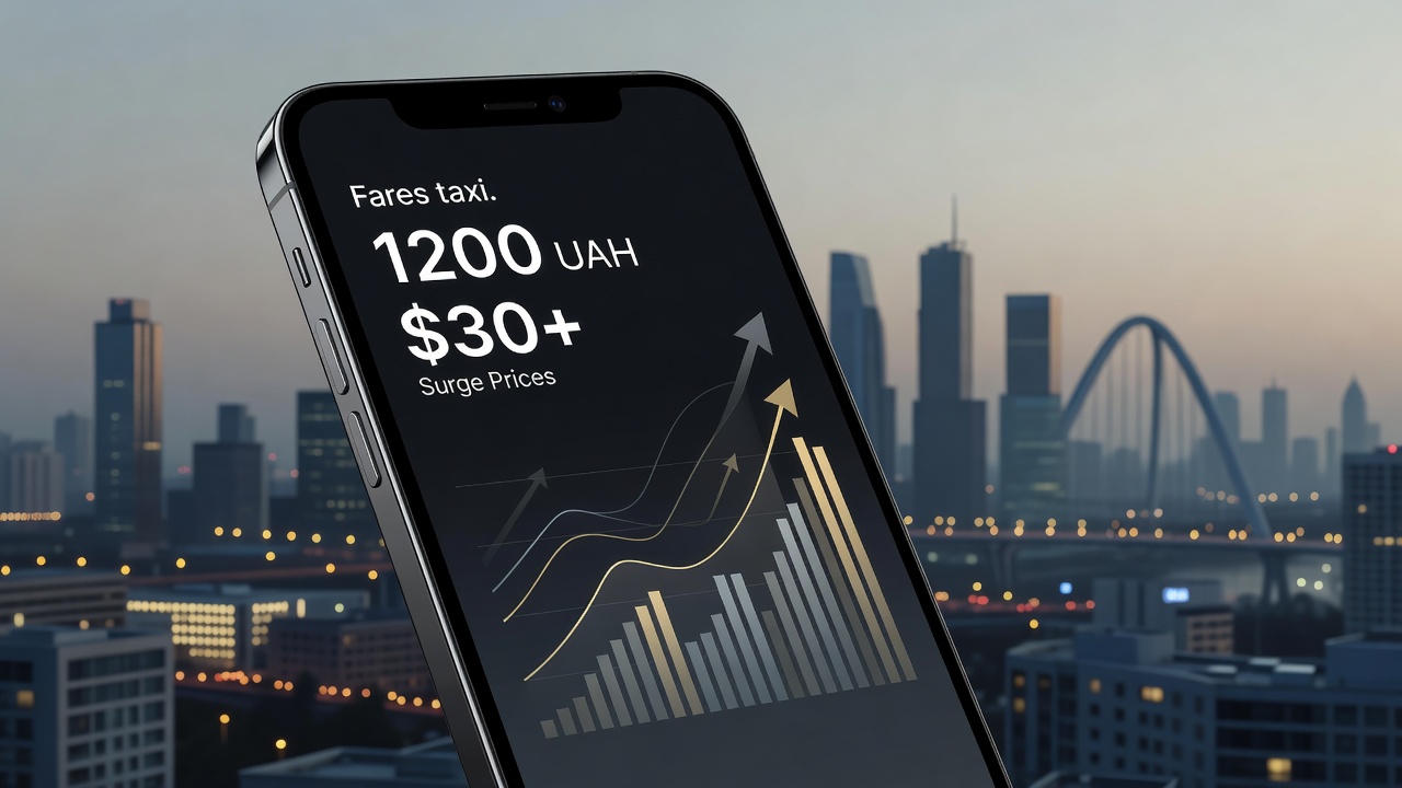 Такси в Киеве до 1500 грн за поездку: почему цены взлетели и как не переплатить